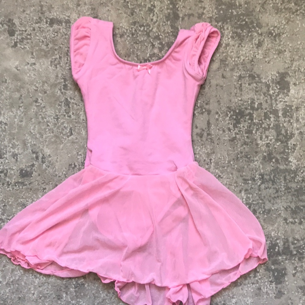 Pink leotard